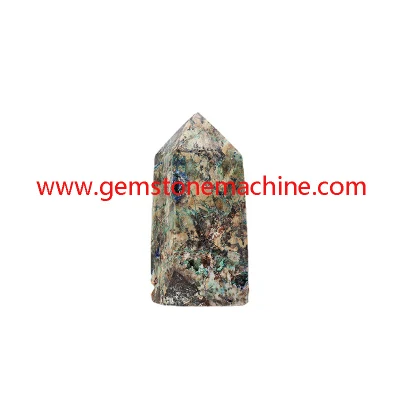 Wholesale Natural Azurite Single Point Wands Crystal Columns Tower