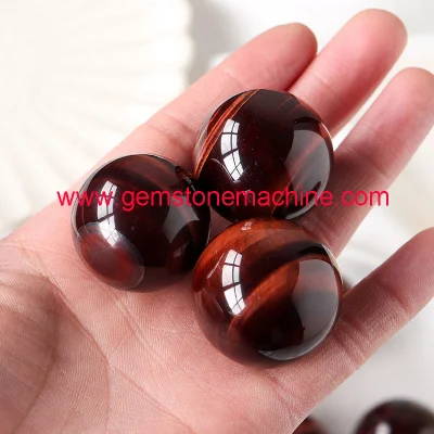 3cm Wholesale Natural Beautiful Red Tiger Eye Sphere Crystal Stone Ball