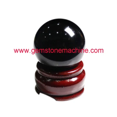 High Quality Natural Black Obsidian Sphere Crystal Rock Ball for Decoration