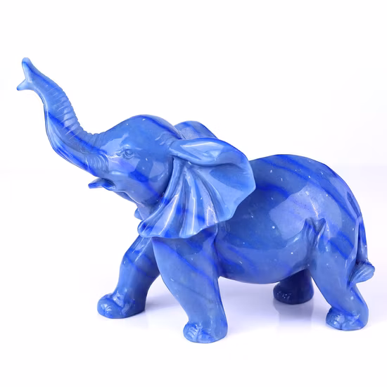 Wholesale High Quality Natural Black Obsidian Crow Crystal Animal Carvings for Halloween Decoration